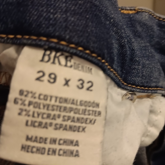 BKE Straight Leg Stretch Jeans 29x32 - Picture 5 of 9